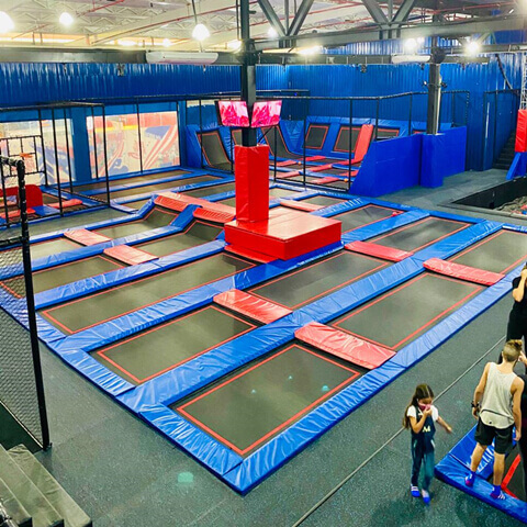 trampoline park in Brasil
