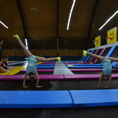 trampoline park in Slovakia